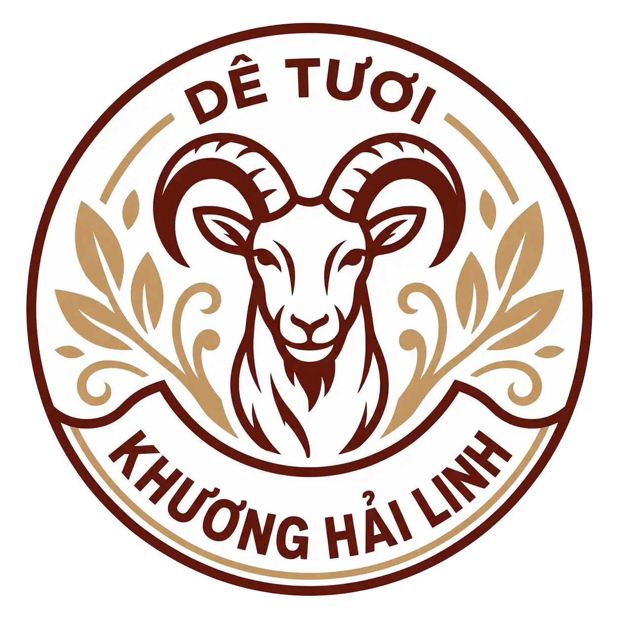 Logo Dê Tươi Khương Hải Linh