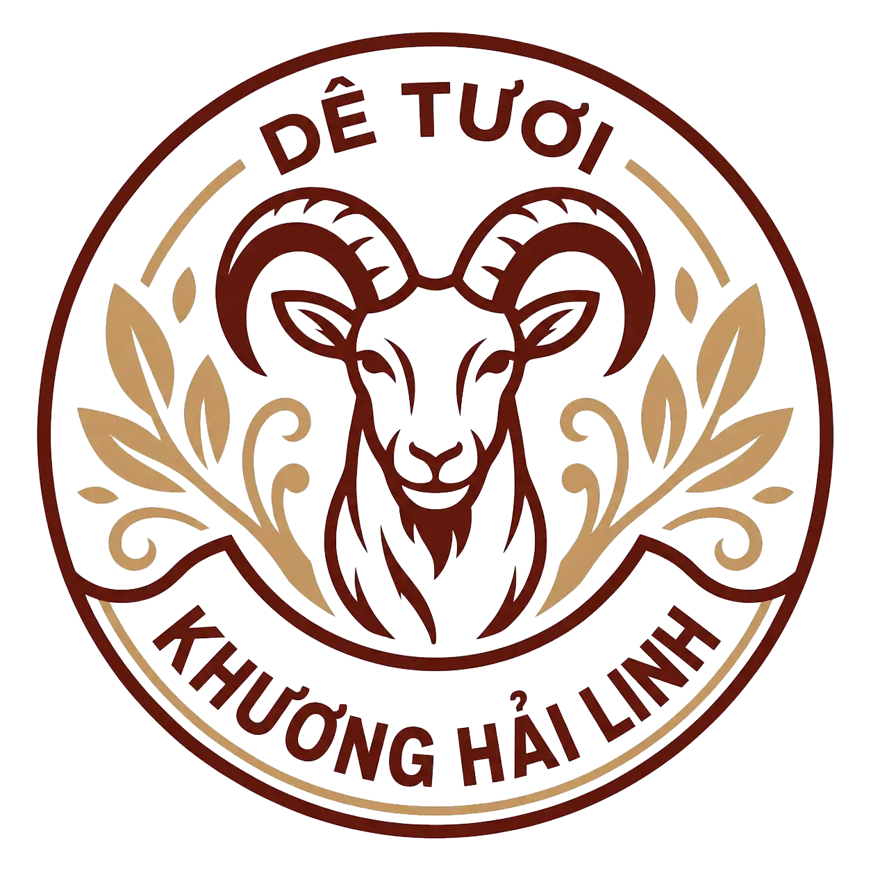 Logo Dê Tươi Khương Hải Linh